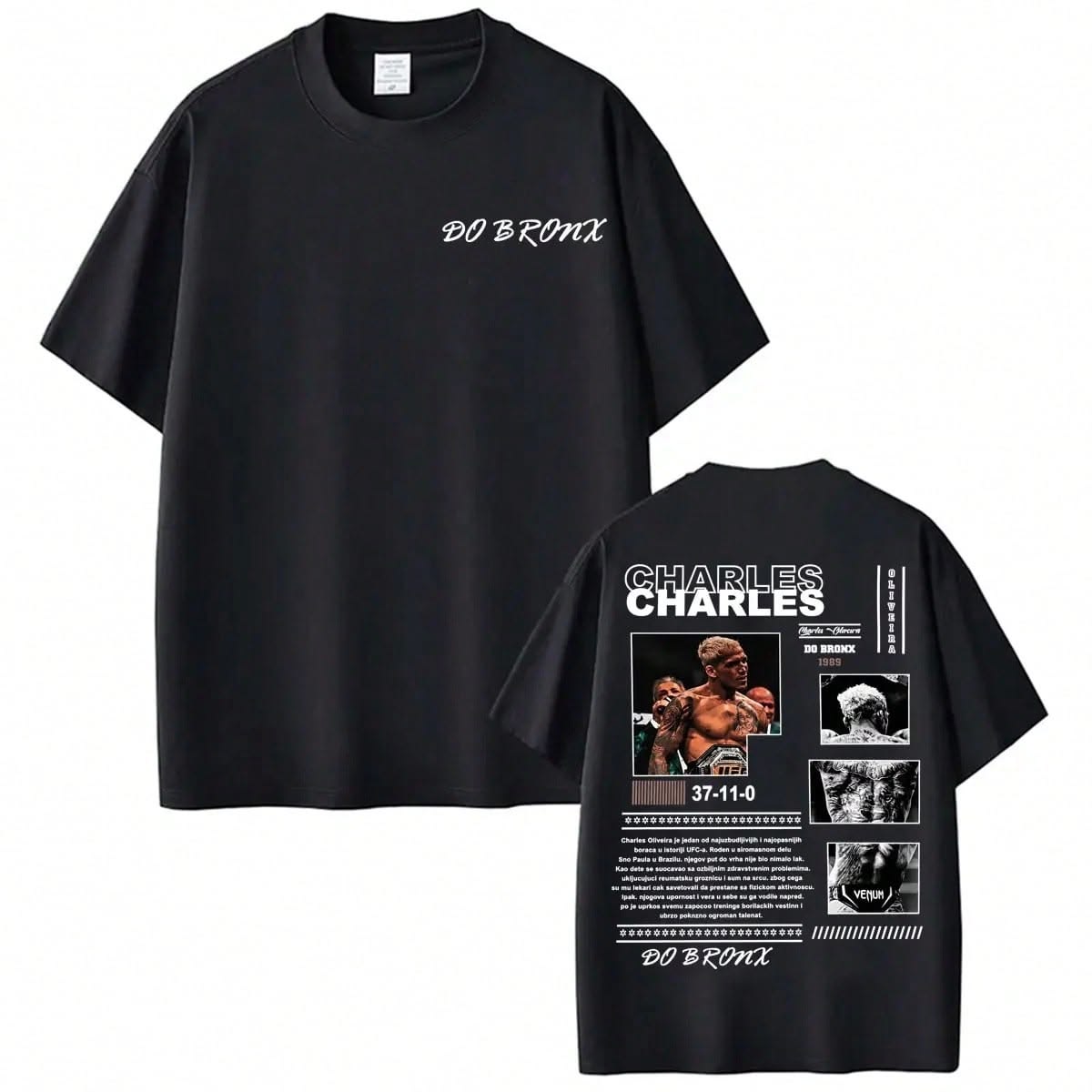T-shirt charles oliveira