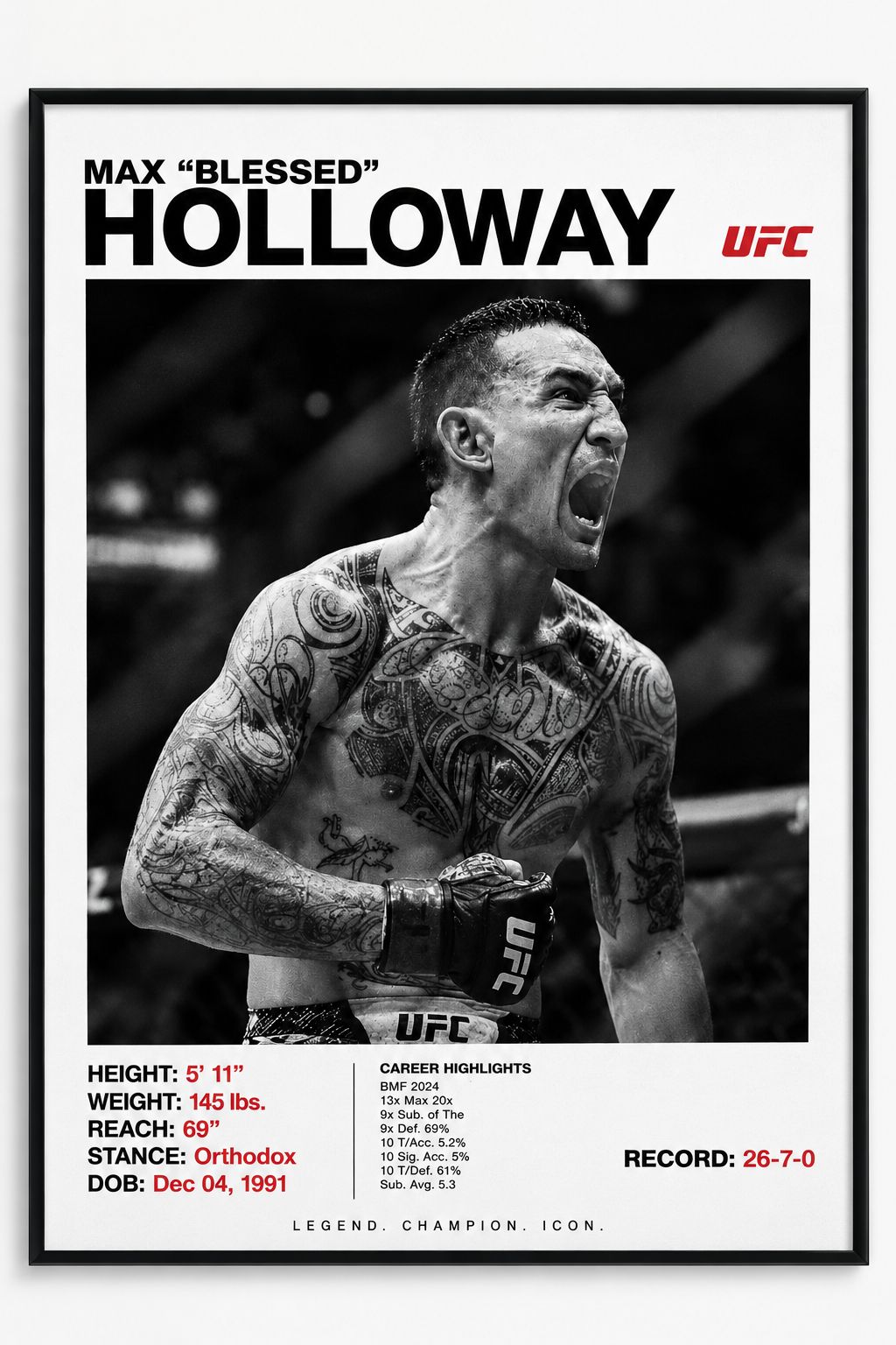 Poster max holloway