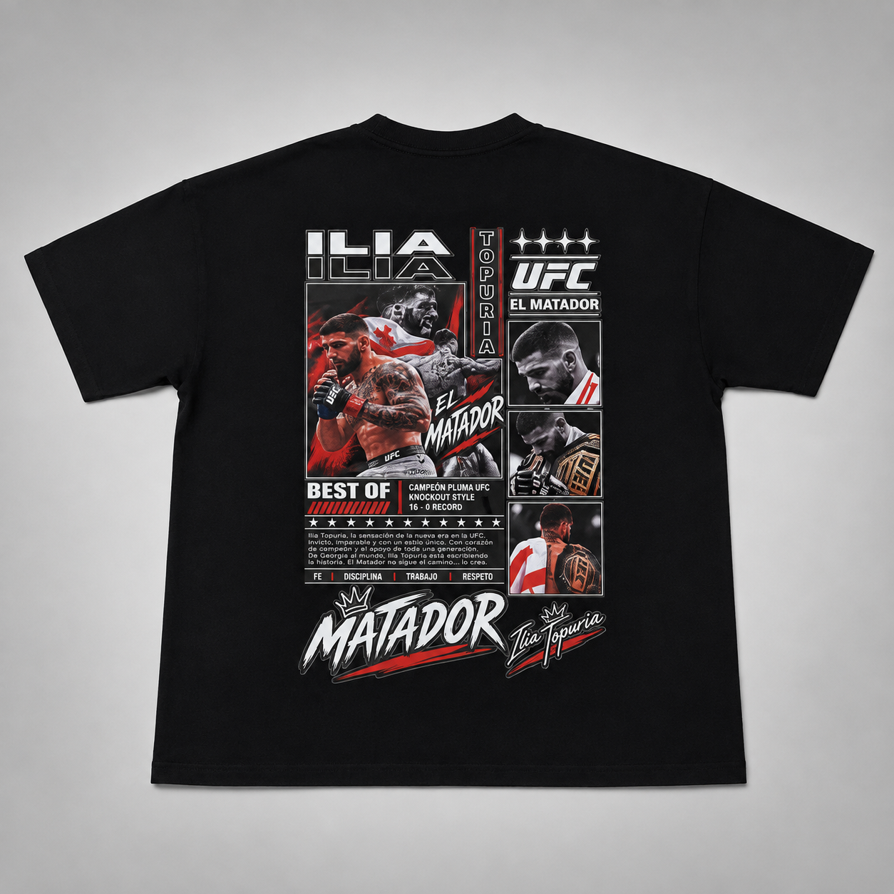 t-shirt ilia topuria